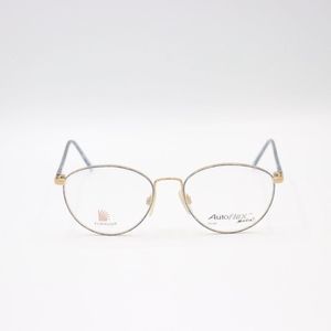 Unisex Vintage Round Lightweight Flexible Wide Fit Eyeglasses Frames Marchon 55-